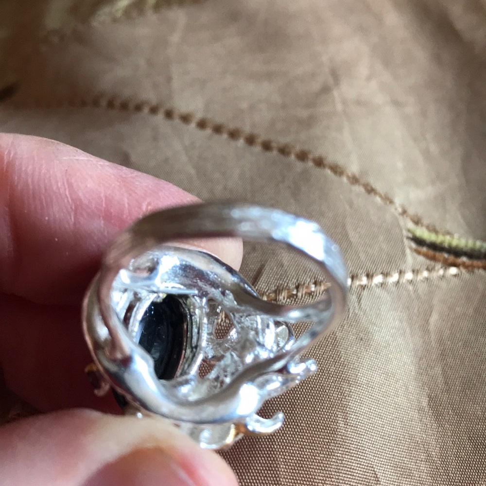 Snake Onyx Ring - image 5